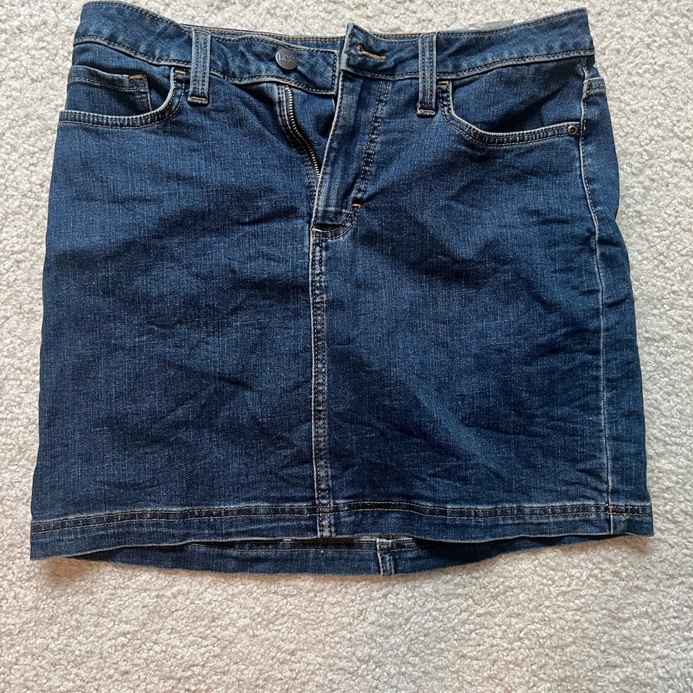 Levi's Dark Blue Denim Skirt